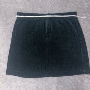 Blank NYC black  Corduroy Mini Skirt